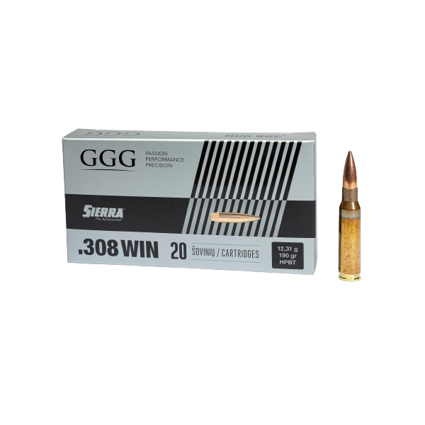 GGG HPBT, cal. .308 Win., 12,3 g