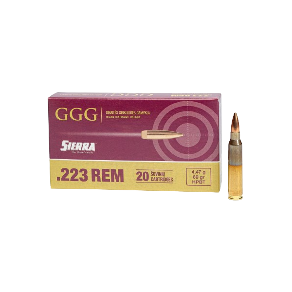 GGG FMJ, cal. .223 Rem., 3,56 g